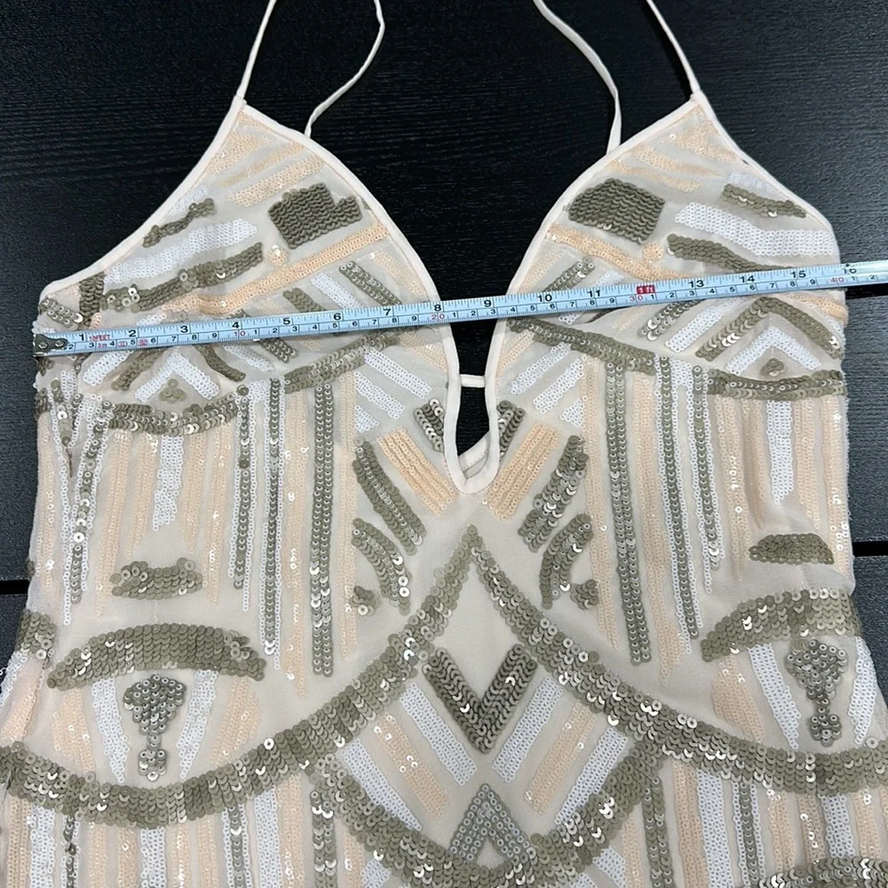 Free People Saylor Harper Sequin Shift Dress - S - Picture 8 of 13